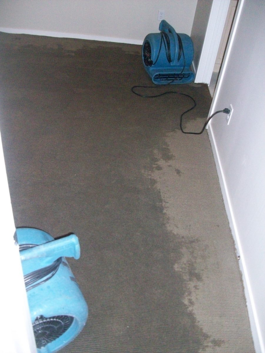 water damage from flooding