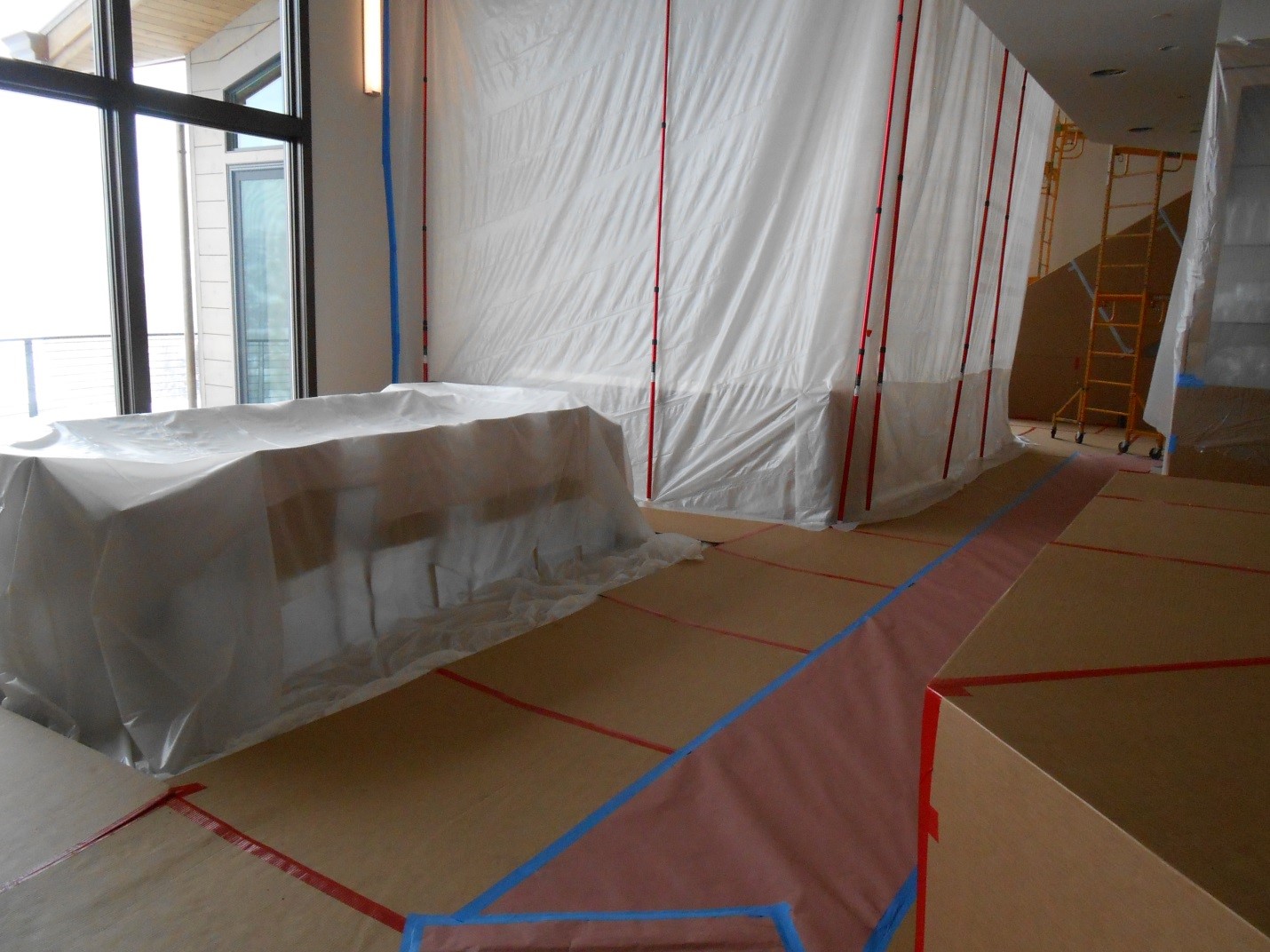covered furniture