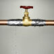 leaking water pipe
